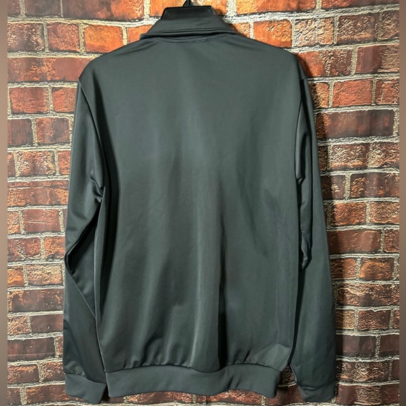 Adidas Gray/ Green Men’s Zip Front Jacket Sz S - Picture 8 of 8